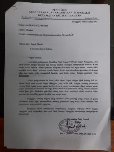 Husni sayangkan sikap Ketua KAN Nagari Nanggao