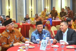 Andree Algamar Lepas Sambut Komandan Korem 032 Wirabraja